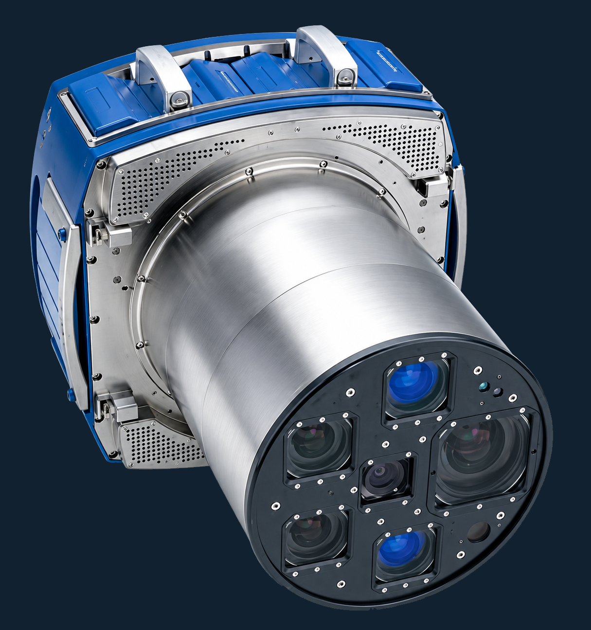 Legacy large-format aerial camera, restored to operational status